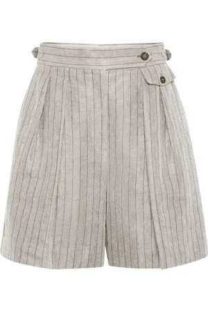Brunello Cucinelli Pantalones cortos con pinzas