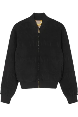 VERSACE Chaqueta bómber de lana