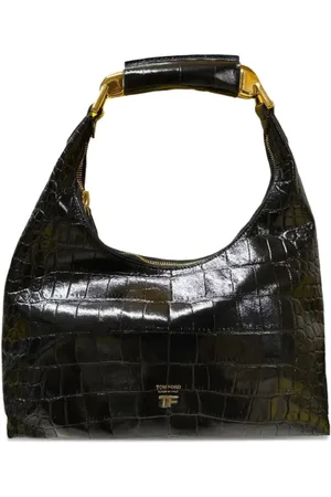Tom Ford Bolso shopper grande con relieve de cocodrilo