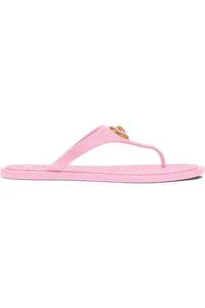 VERSACE Chanclas Alia con detalle metalizado