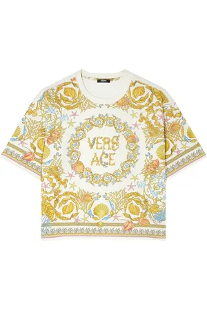 VERSACE Camiseta con motivo floral