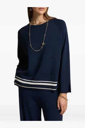 Elena Miro Stripe-detail sweater