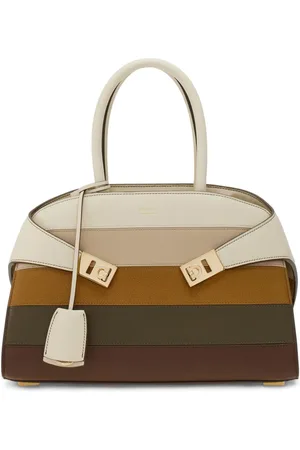 Salvatore Ferragamo Bolso de mano Hug estructurado
