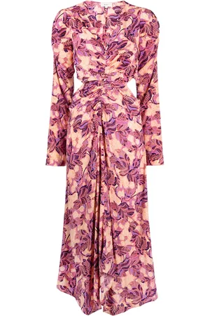 A.L.C. Vestido Mona con motivo floral