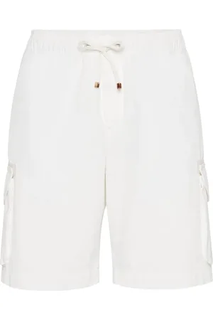 Brunello Cucinelli Bermudas con bolsillos estilo cargo