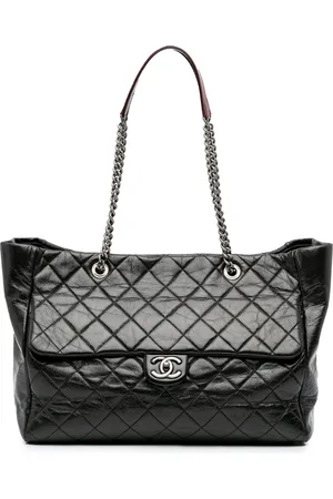 CHANEL Bolso shopper acolchado en piel de becerro grande 2014