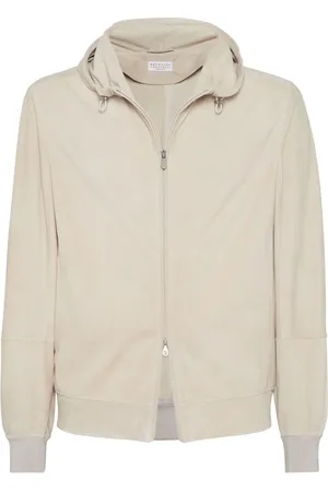 Brunello Cucinelli Sudadera con capucha y cremallera