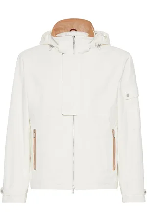 Brunello Cucinelli Chaqueta estilo gabardina