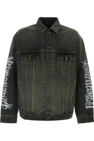 Balenciaga Chaqueta vaquera con logo