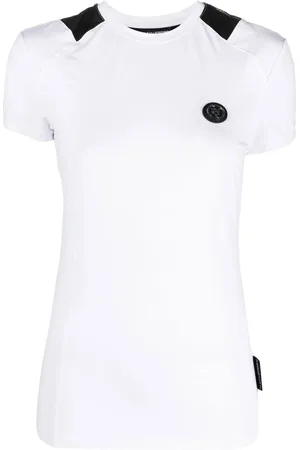 Philipp Plein Camiseta con parche del logo en el pecho