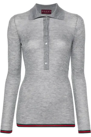 Gucci Jersey con cuello de polo