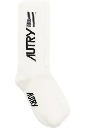 Autry Calcetines con logo en intarsia