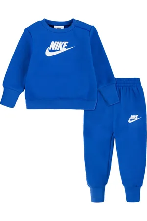 Nike Swoosh logo-print tracksuit