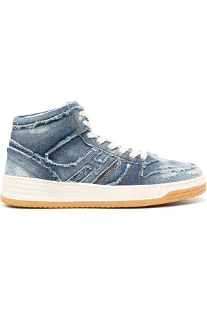 Hogan Zapatillas altas con efecto envejecido