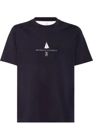 Brunello Cucinelli Camiseta de algodón