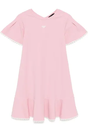 Emporio Armani Vestido con logo bordado