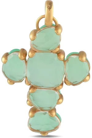 Pomellato Colgante Capri en oro amarillo de 18 ct con crisoprasa