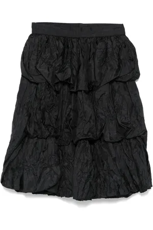 VERSACE Minifalda con volantes 1990