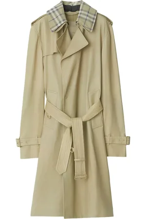 Burberry Gabardina con cuello removible