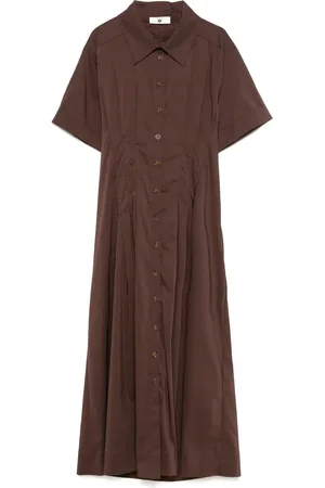 Twin-Set Vestido midi con abertura