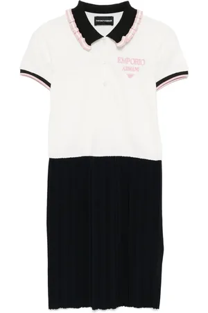 Emporio Armani Vestido con logo bordado