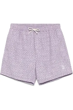 Brunello Cucinelli Bañador con estampado floral