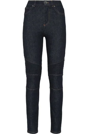Philipp Plein Vaqueros biker con corte skinny