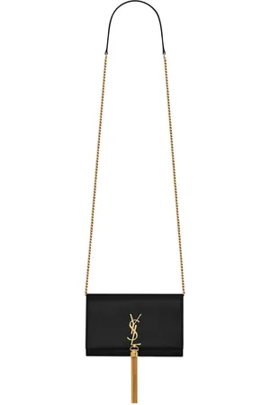 Saint Laurent Bandolera Kate con detalle de borlas