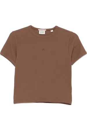 Scotch&Soda Camiseta de canalé fino