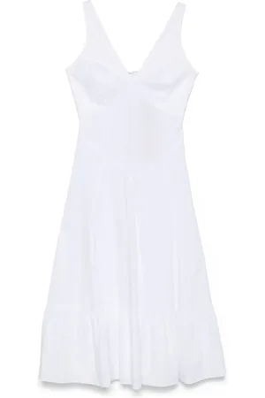Twin-Set Vestido midi con abertura