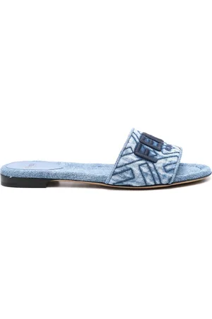 Fendi Sandalias Signature planas