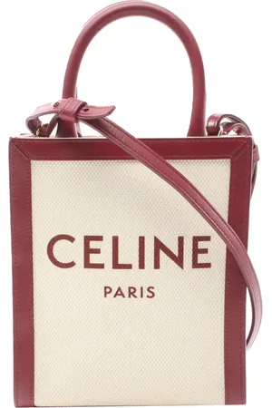 Céline Bolso satchel Vertical Cabas mini de lona 2020-2024