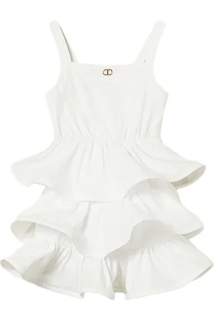 Twin-Set Vestido con volantes
