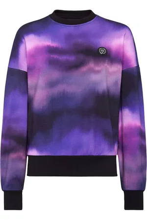 Philipp Plein Sudadera con estampado tie-dye