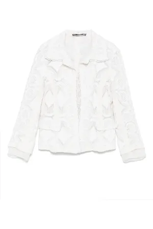 Dolce & Gabbana Chaqueta con encaje 2000