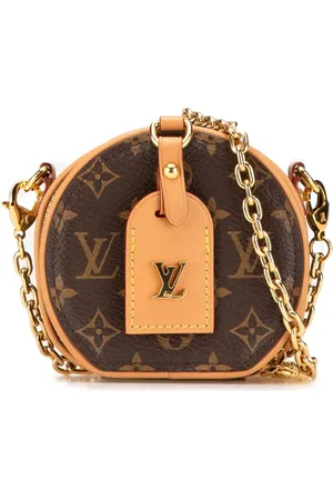 LOUIS VUITTON Bandolera Monogram Mini Boite Chapeau Necklace Bag 2019