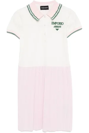 Emporio Armani Vestido con logo bordado