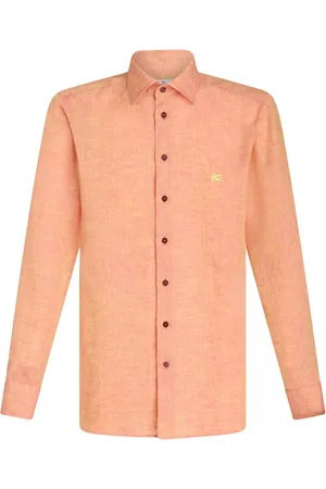 Etro Camisa con bordado Pegaso