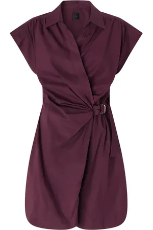 Pinko Vestido corto fruncido