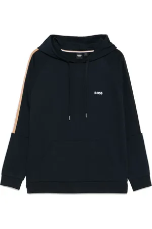 HUGO BOSS Sudadera con capucha y logo bordado