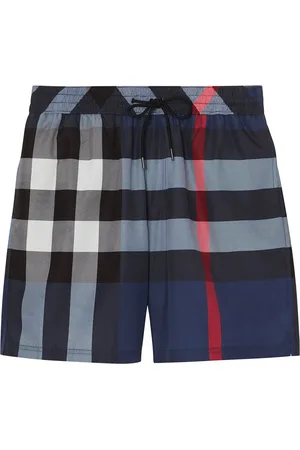 Burberry Bañador Check con cordones
