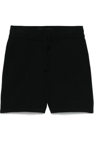 THE EDITOR Pantalones cortos con logo bordado