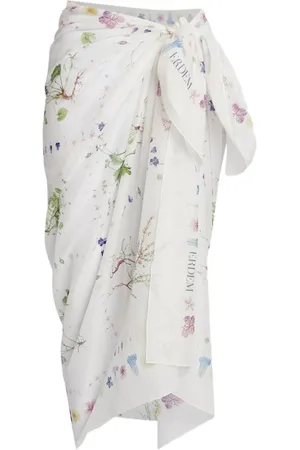 Erdem Pareo con estampado floral