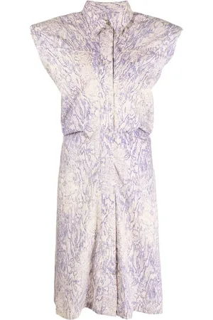 REMAIN Vestido camisero con estampado Marika