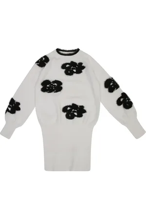 Twin-Set Jersey con motivo floral en intarsia