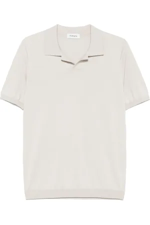 KANGRA CASHMERE Camiseta de canalé fino