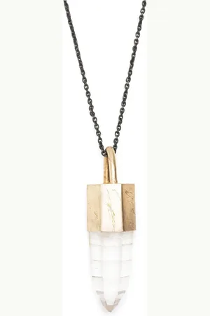 PARTS OF FOUR Collar Talisman con colgante de cuarzo