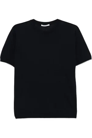KANGRA CASHMERE Camiseta de canalé fino
