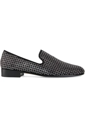 Giuseppe Zanotti Mocasines Lewis con apliques de cristal