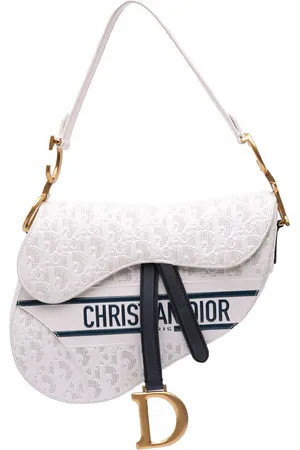 Dior Bolso de hombro Perforated Oblique Embossed 2021
